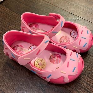 Pink Donut Mini Melissa shoes